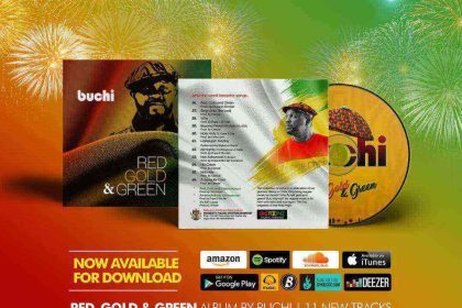Buchi At Last Releases Red Gold Green Album. Available Now