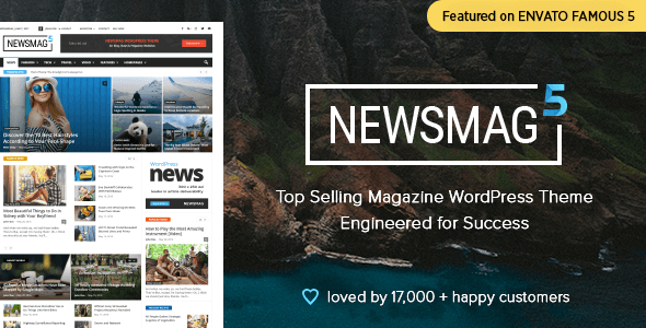 Newsmag Newspaper Magazine Wordpress Theme 1
