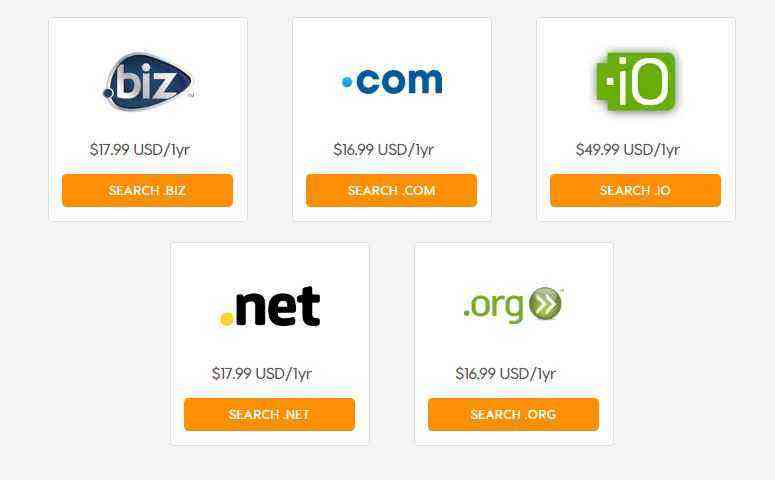 A2 Hosting Domain Pricing Ngm