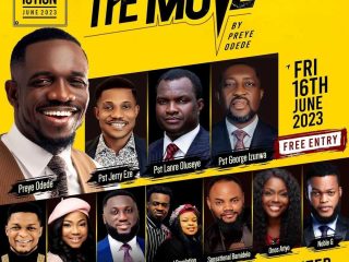 Preye Odede The Move Concert 16Th June 2023